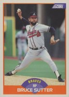 1989 Score #425 Bruce Sutter Baseball Card