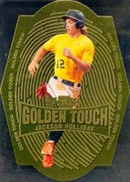 2022 Skybox Metal Universe Champions Golden Touch #GT20 Jackson Holliday Baseball Card