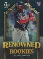 2023 Bowman Platinum Renowned Rookies #RR9 Michael Harris II Baseball Card