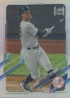 2021 Topps #99 Aaron Judge Rainbow Foil Baseball Card