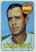 1969 Topps #75 Luis Aparicio Baseball Card