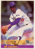 1984 Donruss #215 Pat Zachry Baseball Card