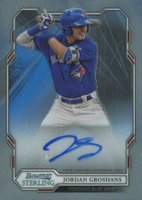 2019 Bowman Sterling Prospect Autographs #JG Jordan Groshans Baseball Card