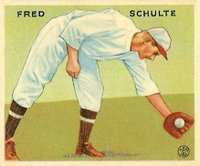 1933 Goudey #112 Fred Schulte Baseball Card