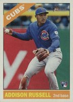 2015 Topps Heritage  #718 Addison Russell Action Baseball Card