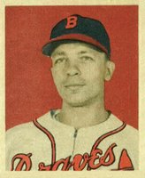 1949 Bowman #104 Ed Stanky Baseball Card