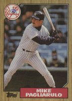 1987 Topps #195 Mike Pagliarulo Baseball Card