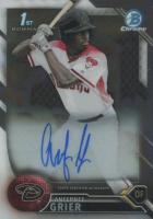 2016 Bowman Draft Chrome Draft Picks Autographs #CDAAG Anfernee Grier Baseball Card