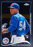 2014 Topps Chrome #76 Marcus Stroman Baseball Card