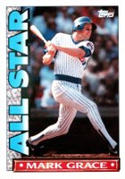 1990 Topps TV All-Stars #63 Mark Grace Baseball Card