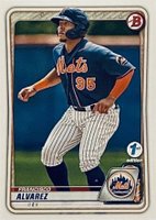 2020 Bowman Draft 1st Edition #BD143 Francisco Alvarez Baseball Card