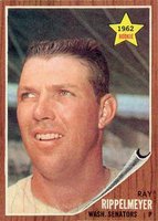 1962 Topps #271 Ray Rippelmeyer Baseball Card