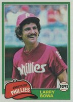 1981 Topps #120 Larry Bowa Baseball Card