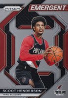 2023 Panini Prizm Emergent #16 Scoot Henderson Basketball Card