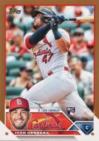 2023 Topps #58 Ivan Herrera Gold Baseball Card