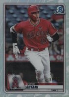 2020 Bowman Chrome #58 Shohei Ohtani Refractor Baseball Card