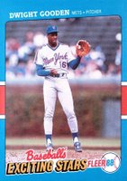 1988 Fleer Exciting Stars #15 Dwight Gooden Baseball Card