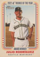 2023 Topps Heritage High Number Award Winners #AW6 Julio Rodriguez Baseball Card