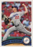 2011 Topps #275 Clayton Kershaw Baseball Card