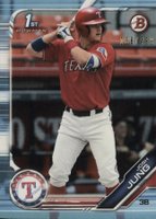 2019 Bowman Draft #BD7 Josh Jung Sky Blue Baseball Card