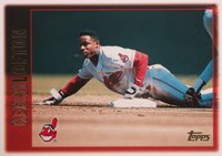 1997 Topps #350 Kenny Lofton Baseball Card