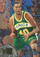 1995 Metal #101 Shawn Kemp Basketball Card