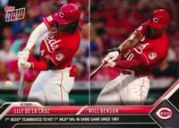 2023 Topps Now #402 Elly de La Cruz/Will Benson Baseball Card