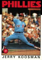 1986 Topps #505 Jerry Koosman Baseball Card