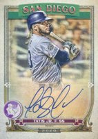 2020 Topps Gypsy Queen Autograph #FTJ Fernando Tatis Jr. GQ Logo Swap Baseball Card