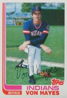 1982 Topps Traded #42T Von Hayes Baseball Card