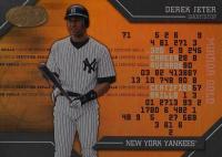 2002 Leaf Certified Certified Skills #CS-10 Derek Jeter Mirror Gold Baseball Card