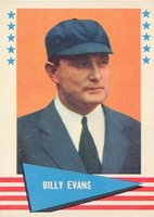 1961 Fleer #22 Billy Evans Baseball Card