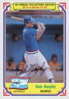 1984 Drake's #22 Dale Murphy Baseball Card
