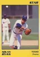 1990 Star Promos # Nolan Ryan Yellow Baseball Card