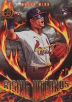 2024 Bowman Rising Infernos #RI7 Masyn Winn Baseball Card