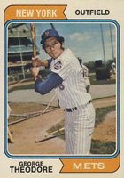 1974 Topps #8 George Theodore Baseball Card