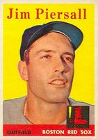 1958 Topps #280 Jim Piersall Baseball Card