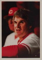 1986 Topps Pete Rose Set #84 Pete Rose Knockdown Pitches Baseball Card