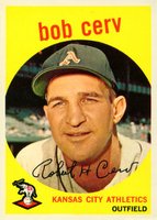 1959 Topps #100 Bob Cerv Baseball Card