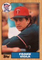 1987 Topps Tiffany #310 Frank Viola Baseball Card