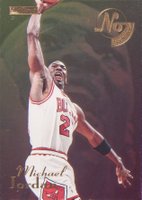 1995 Skybox E-XL No Boundaries #1 Michael Jordan Basketball Card