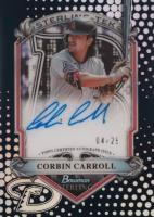 2024 Bowman Sterling Sterling Tek Autographs #STACC Corbin Carroll Blue Refractor Baseball Card