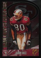 2000 Topps Gallery Gallery of Heroes #GH8 Jerry Rice Football Card