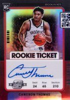 2021 Panini Contenders Optic #137 Cameron Thomas Autograph-Red Basketball Card