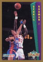 1992 Fleer #289 Dennis Rodman Basketball Card
