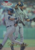 1998 Topps Gold Label Class 3 #7 Derek Jeter Red Label Baseball Card
