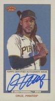 2023 Topps 206 Low Series Autograph # Oneil Cruz Baseball Card