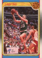 1988 Fleer #124 Larry Bird All-Star Basketball Card