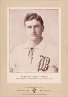 1902 Sporting Life Cabinets #605 Chick Stahl Boston, AL, 1902 Baseball Card