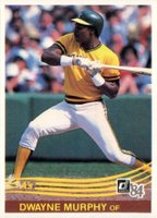 1984 Donruss #101 Dwayne Murphy Baseball Card
